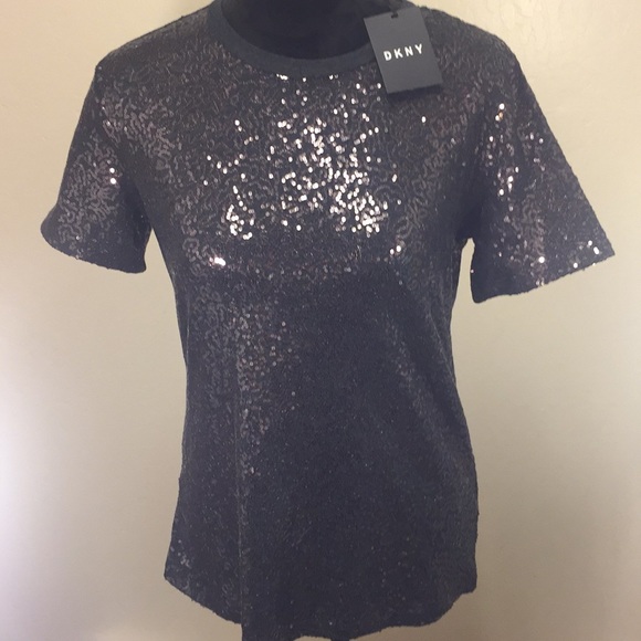 Dkny Tops - 🔥3/$25 NWT DKNY Sparkly Sequence Top